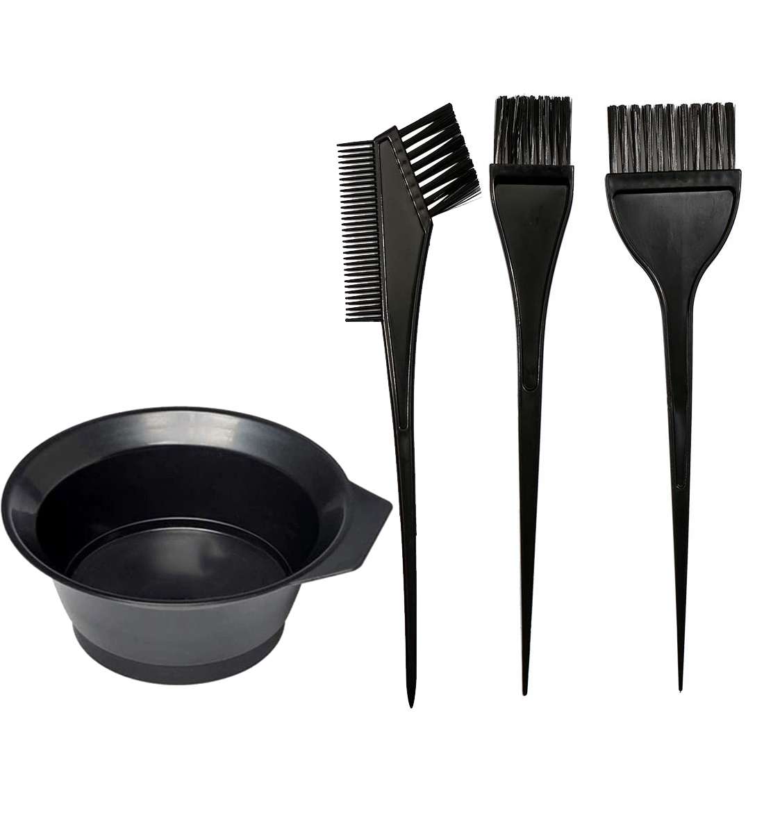 Hair Care Lotion - 4Pcs Home Salon Hair Dyeing Brush