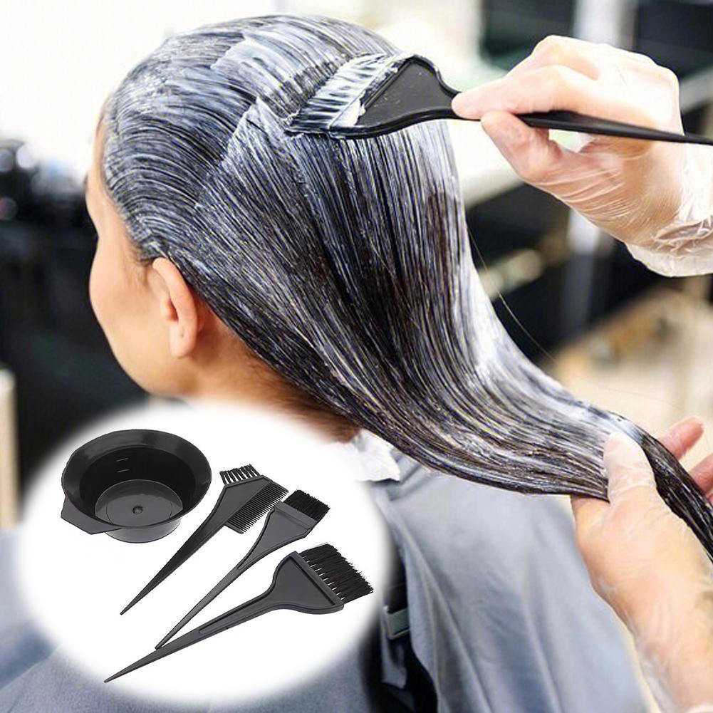 4Pcs Home Salon Hair Dyeing Br - Hair Care Lotion recension och pris