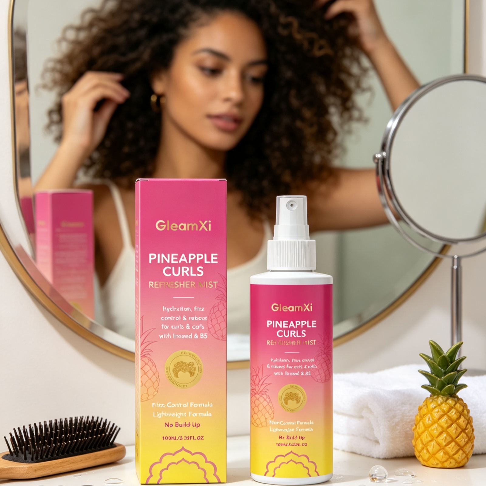 GleamXi Hair Refresher Spray S - Hair Care Natural Ingredients recension och pris