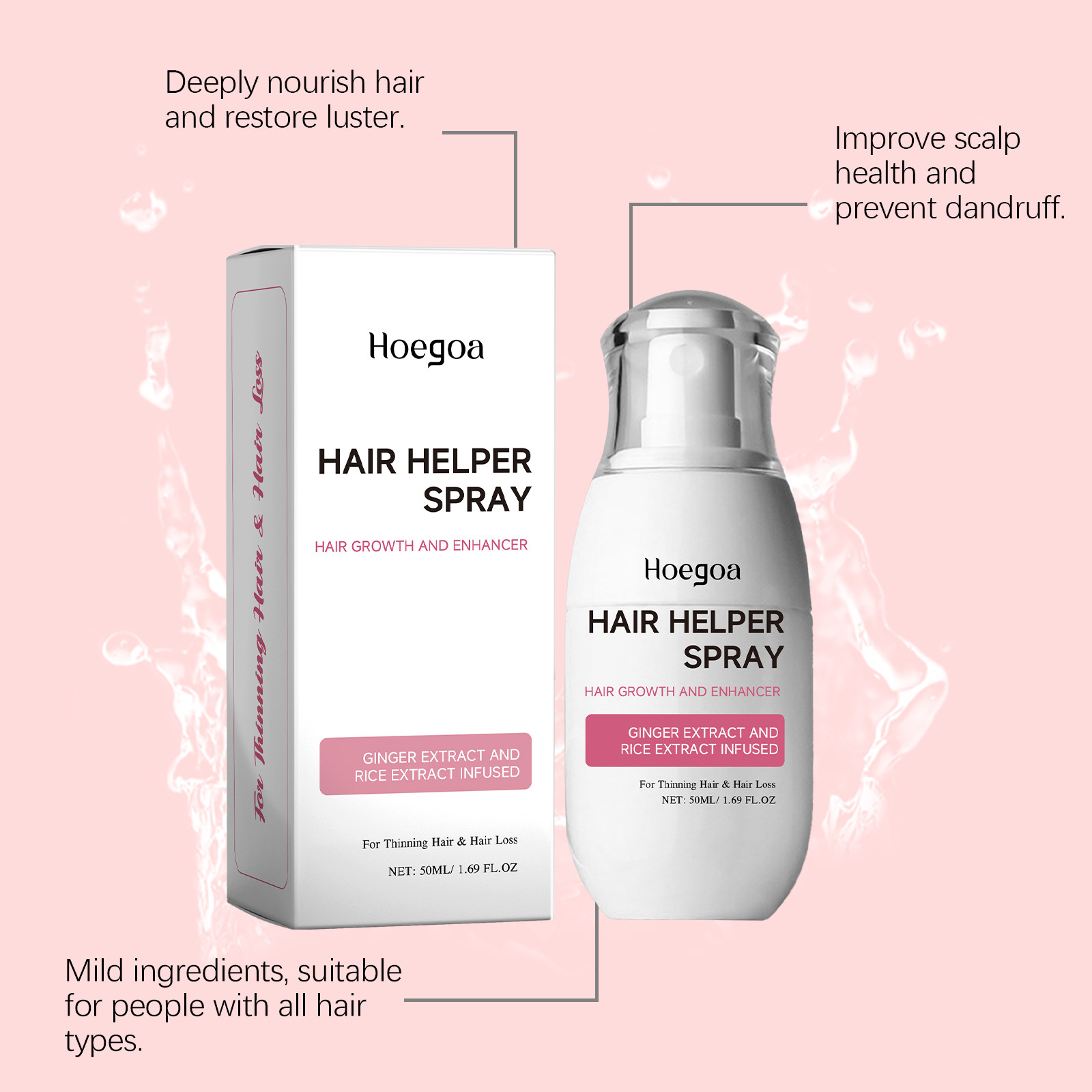 Leave-In Hair Care Spray Anti  - Hair Care Products recension och pris