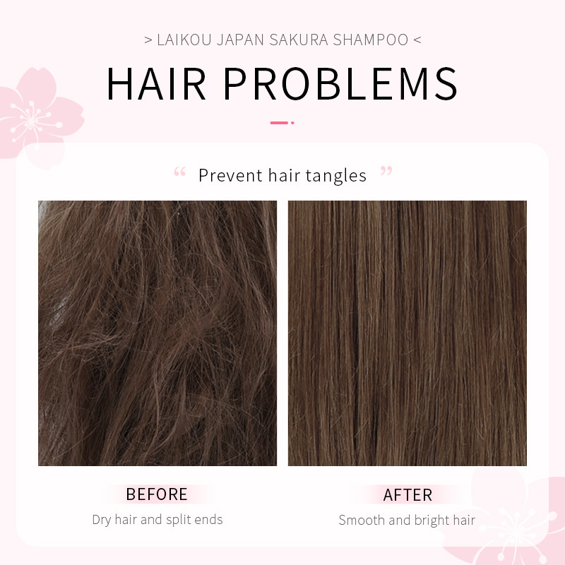 LAIKOU Japan Sakura  Shampoo R - Hair Care Korean Products recension och pris