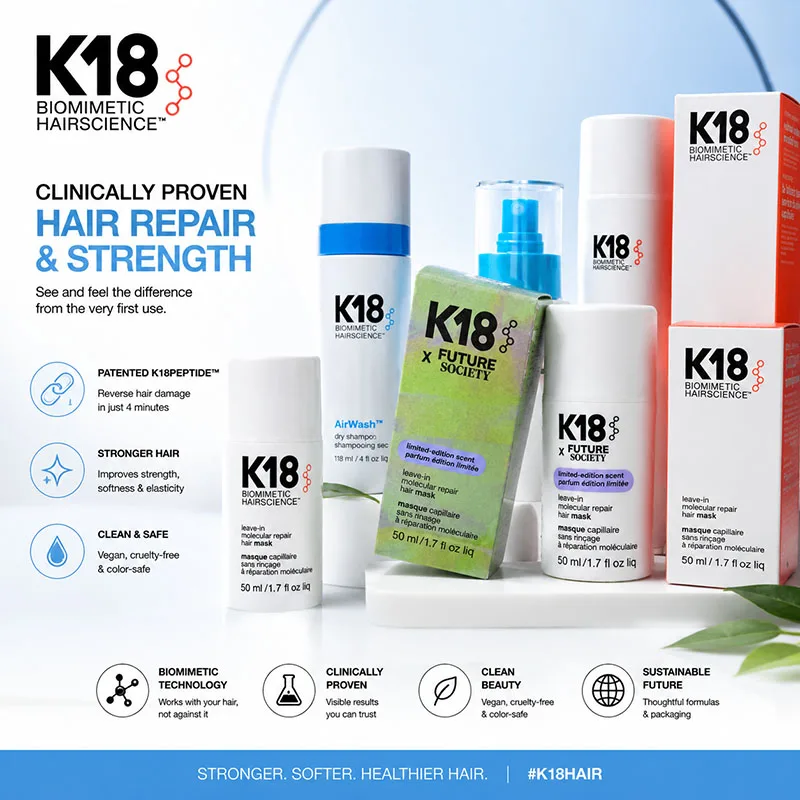 50ml 150ml K18 Leave-In Molecu - Hair Care K18 recension och pris